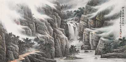 董希源 山水
